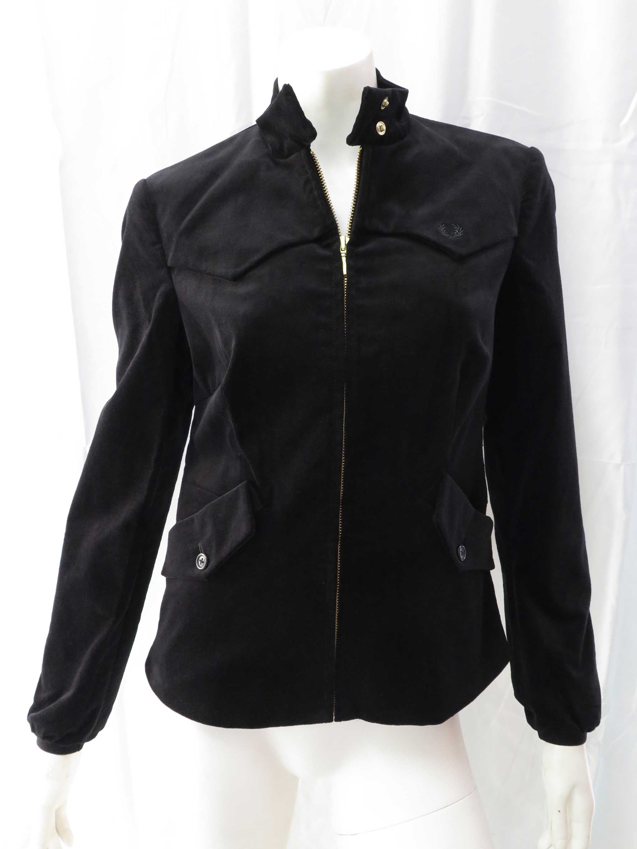 Amy Winehouse Black Velvet Harrington Jacket