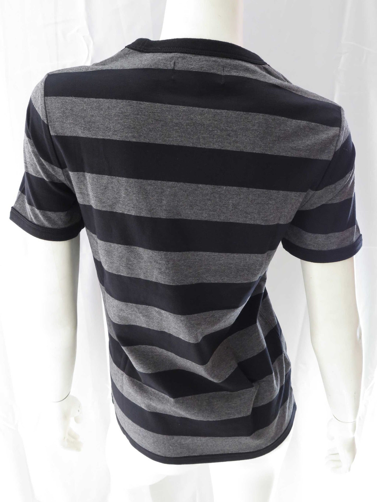 Stripe Ringer T-Shirt (blk)