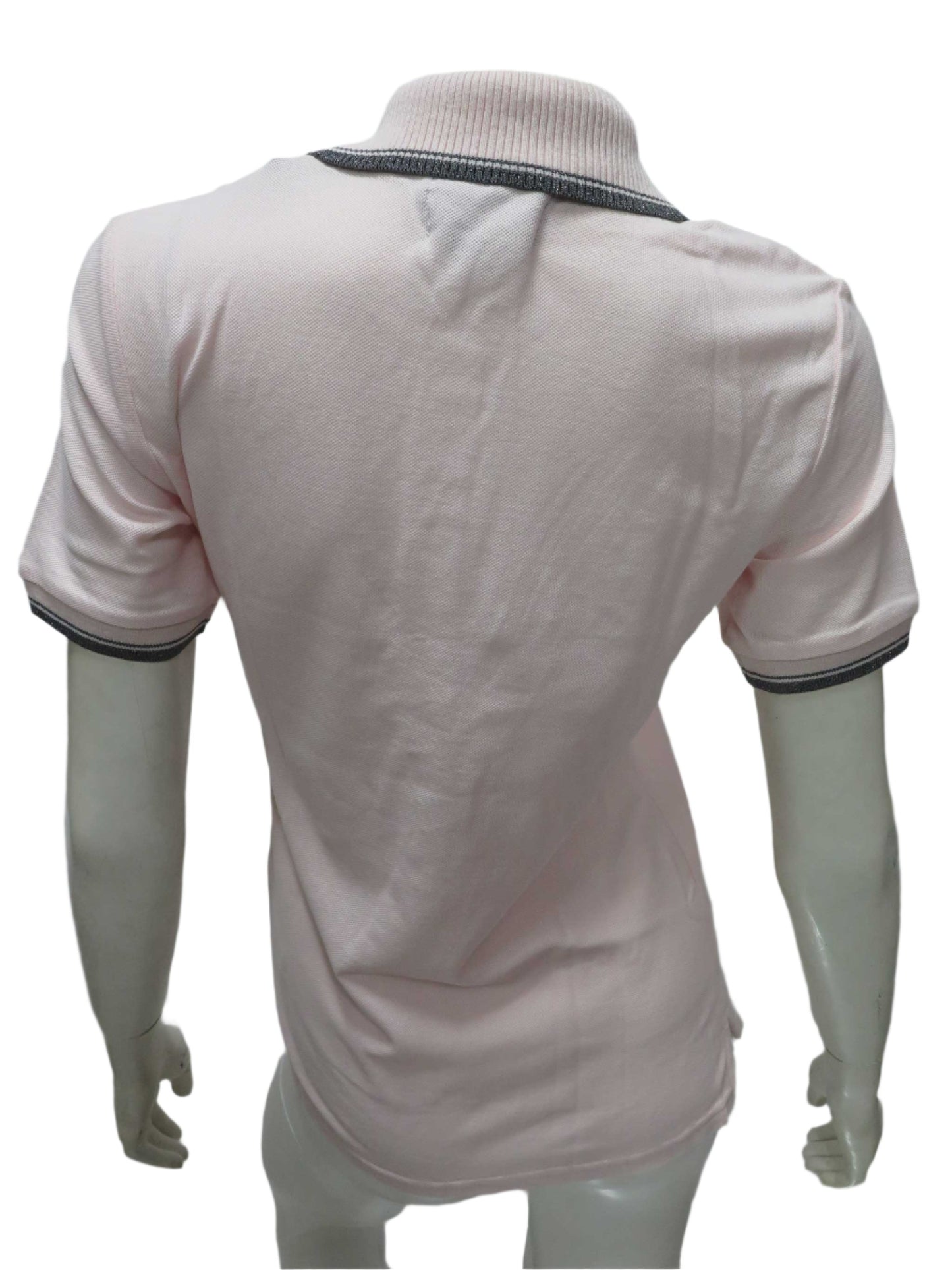 LADIES FRED PERRY x BELLA FREUD STAR EMBROIDERED PIQUE SHIRT (QUARTZ)