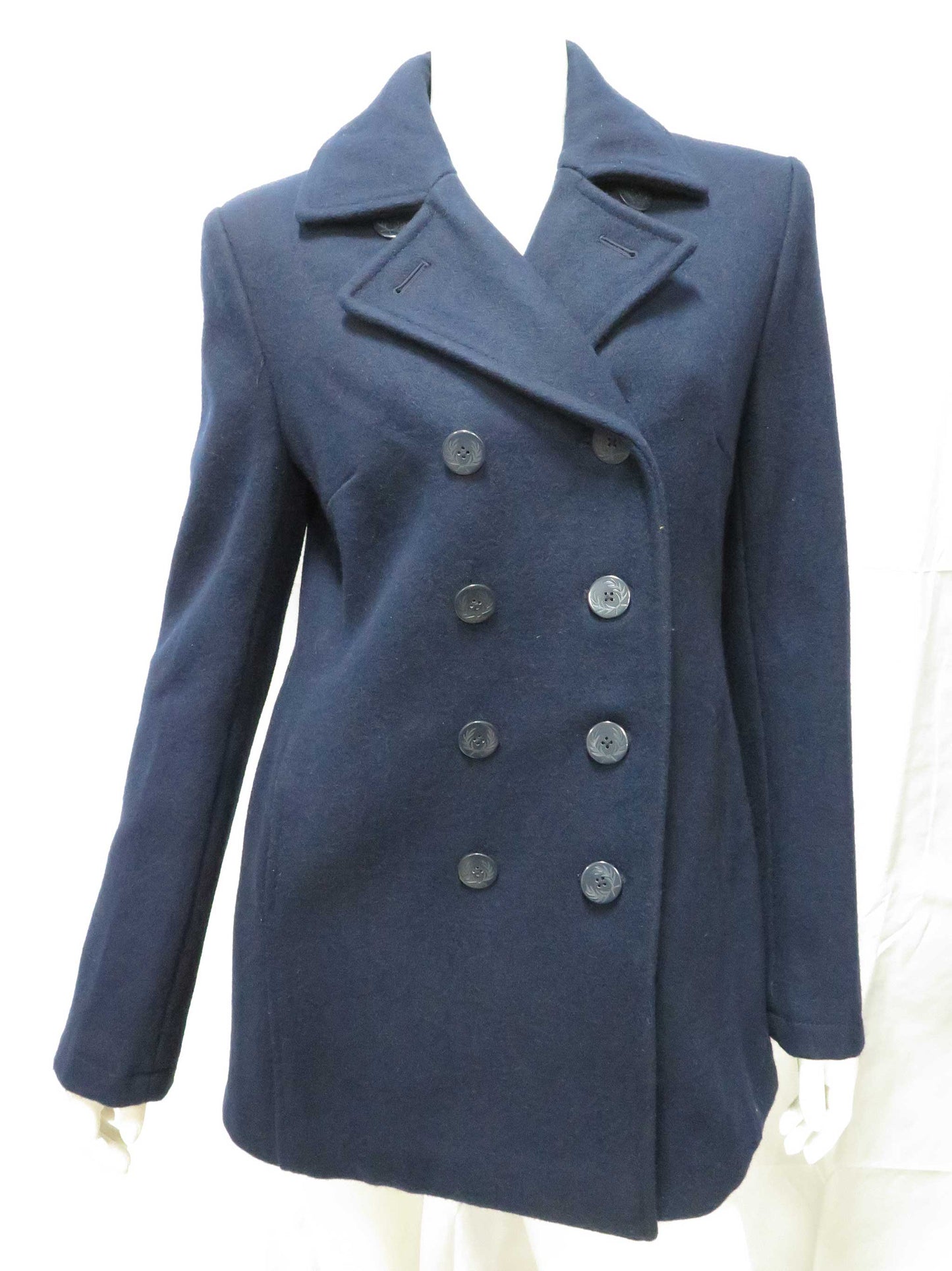 Wool Peacoat (blue granite)