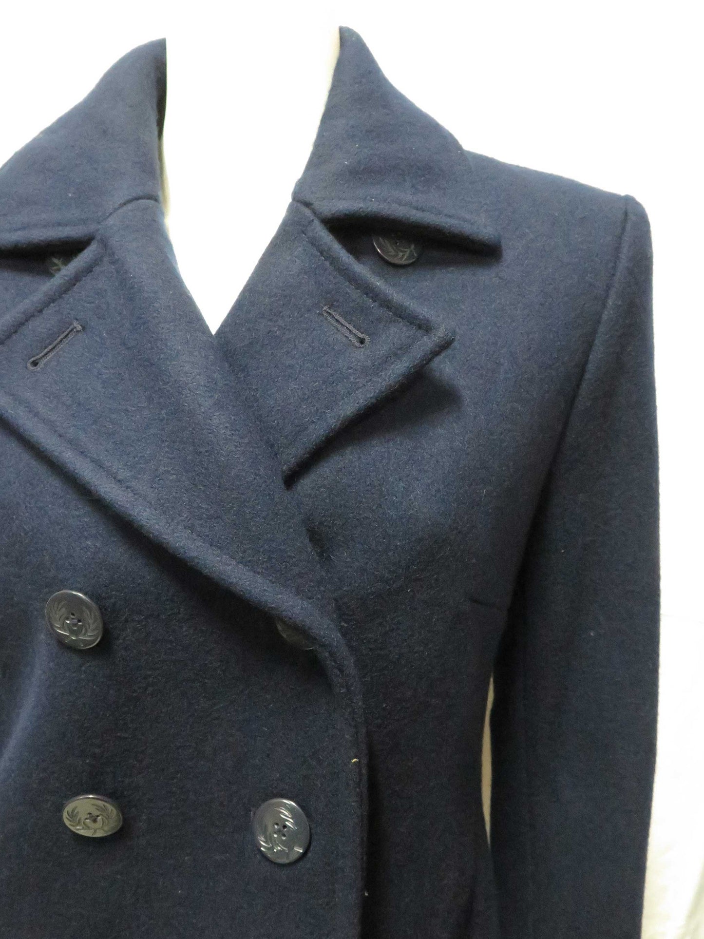 Wool Peacoat (blue granite)