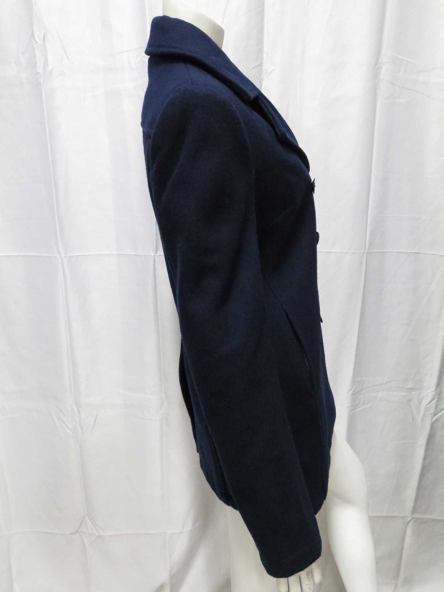 Wool Peacoat (blue granite)