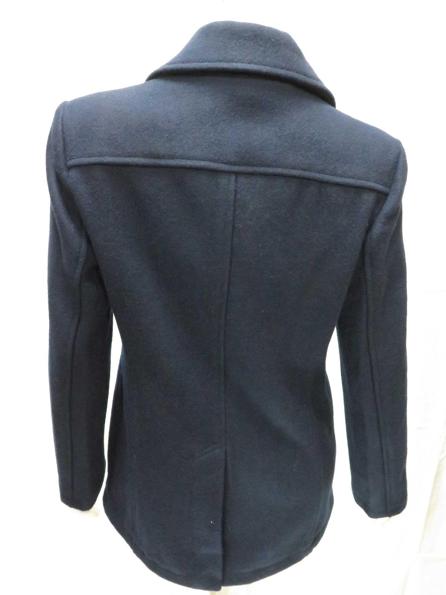 Wool Peacoat (blue granite)