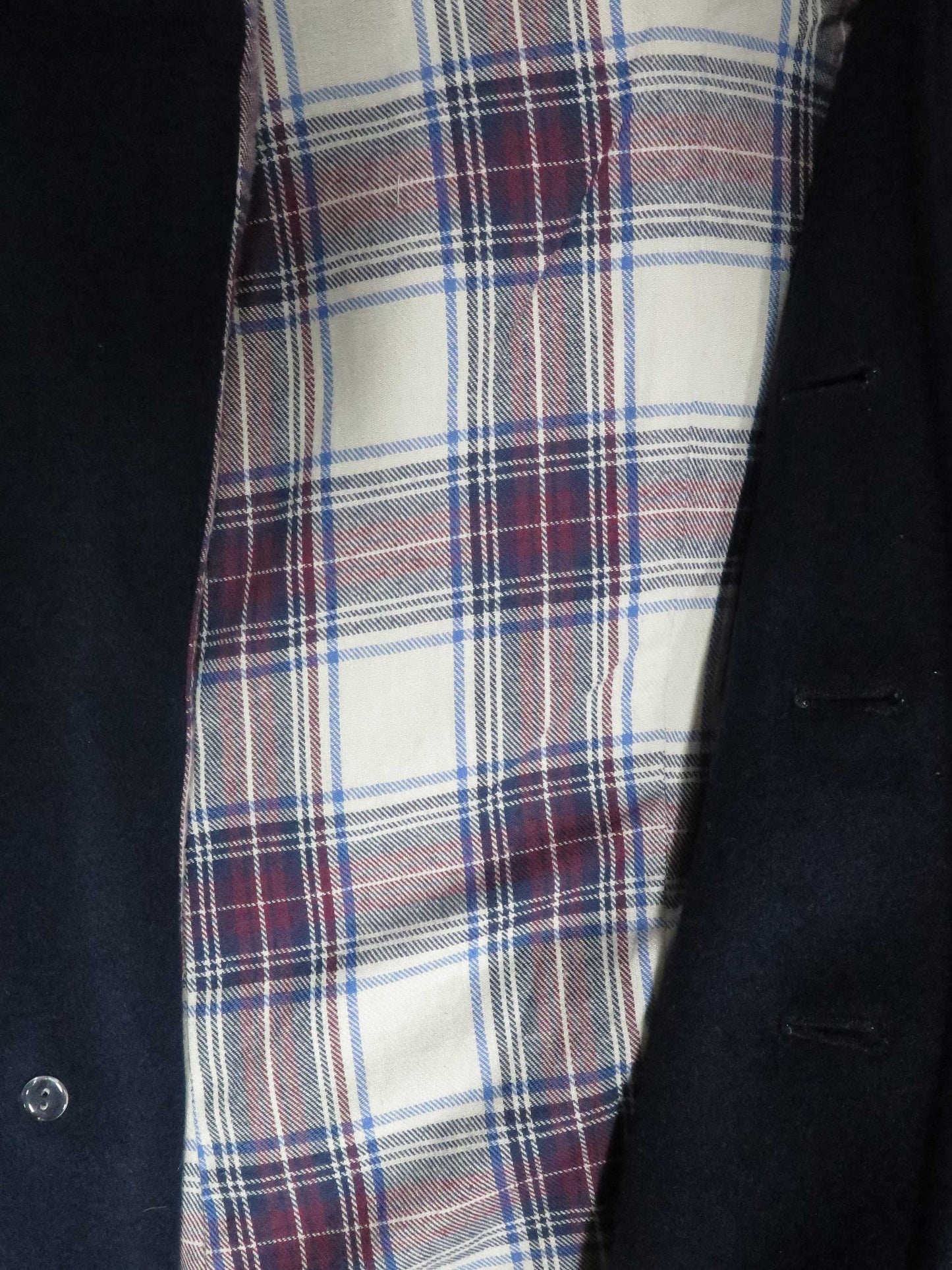 Wool Peacoat (blue granite)