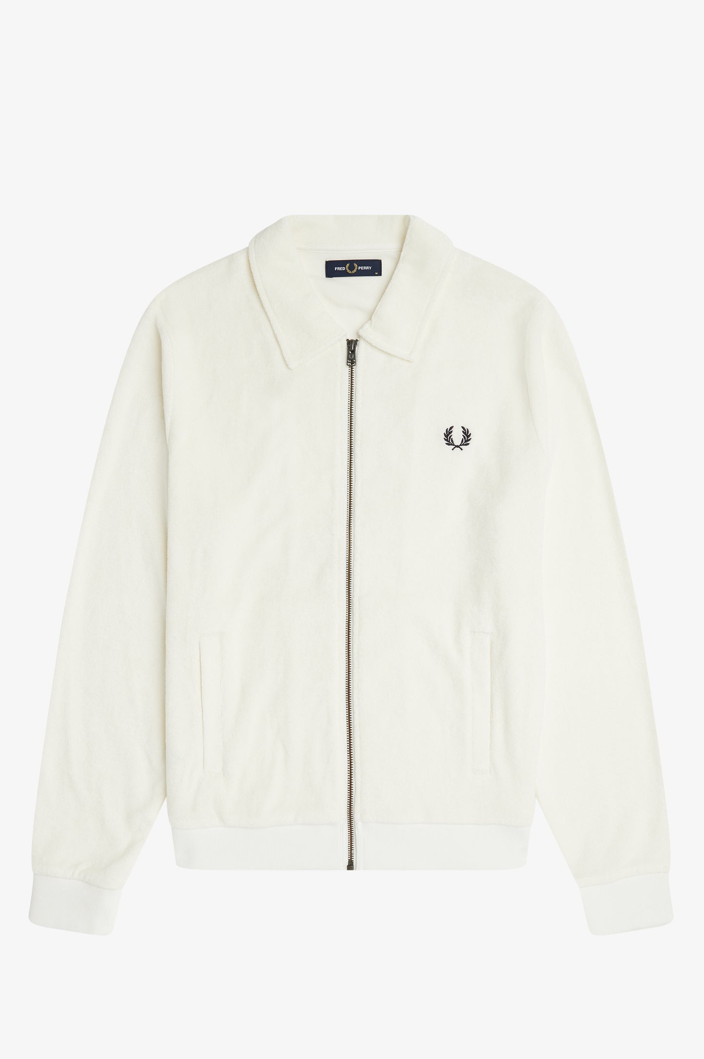 SNOWWHITE TOWELLING TRACK JACKET