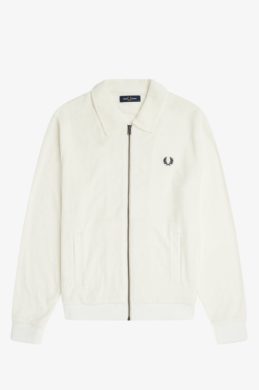 SNOWWHITE TOWELLING TRACK JACKET