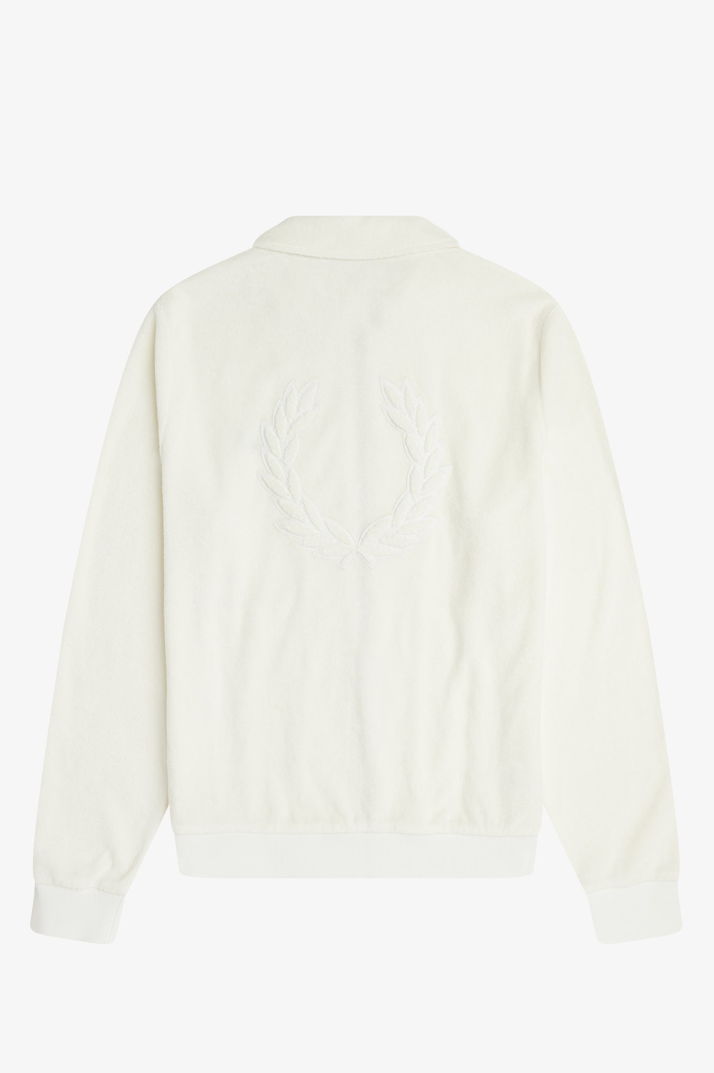 SNOWWHITE TOWELLING TRACK JACKET