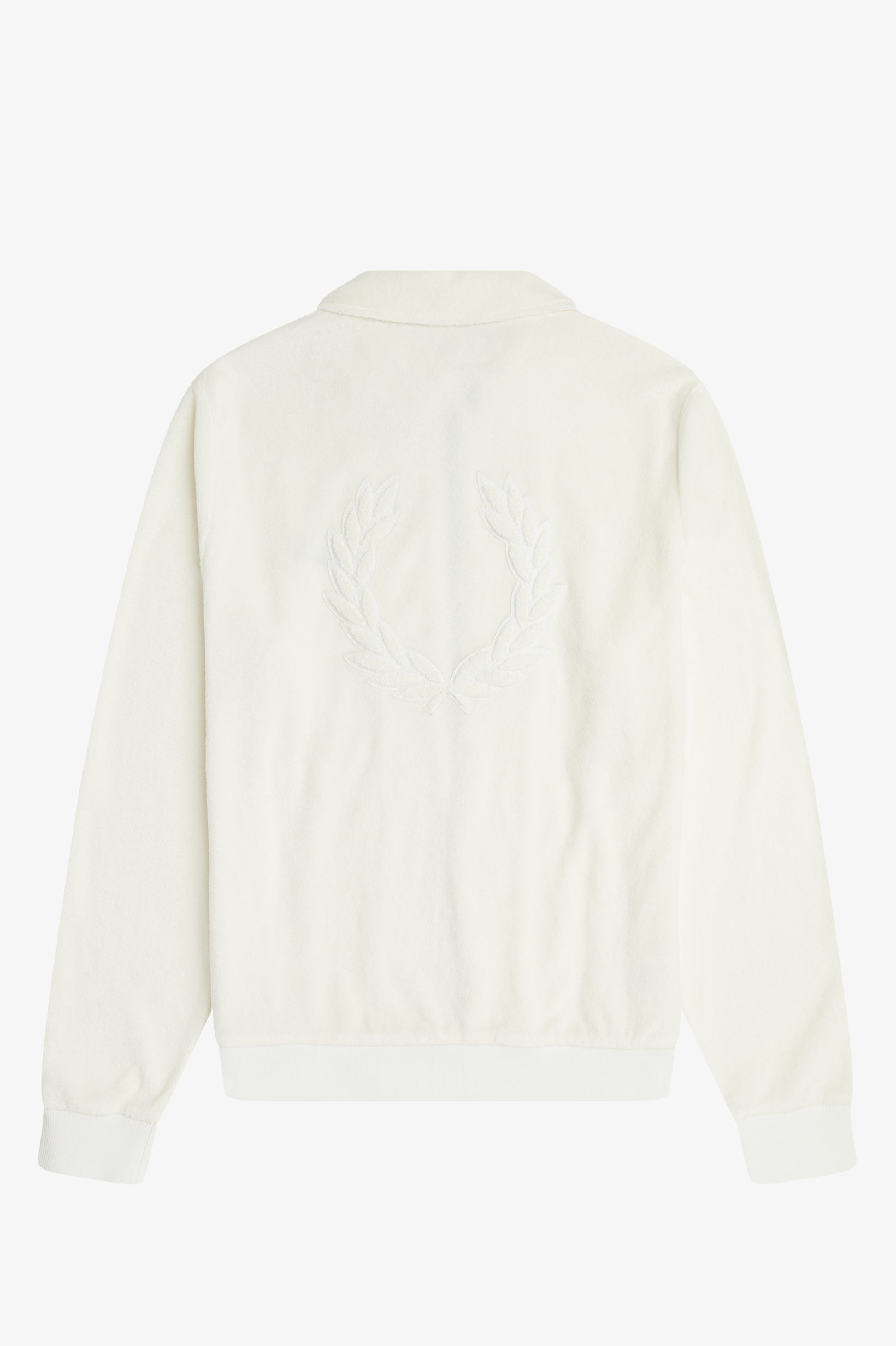 SNOWWHITE TOWELLING TRACK JACKET