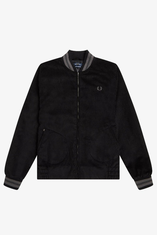 FRED PERRY MIE NEEDLECORD TENNIS BOMBER