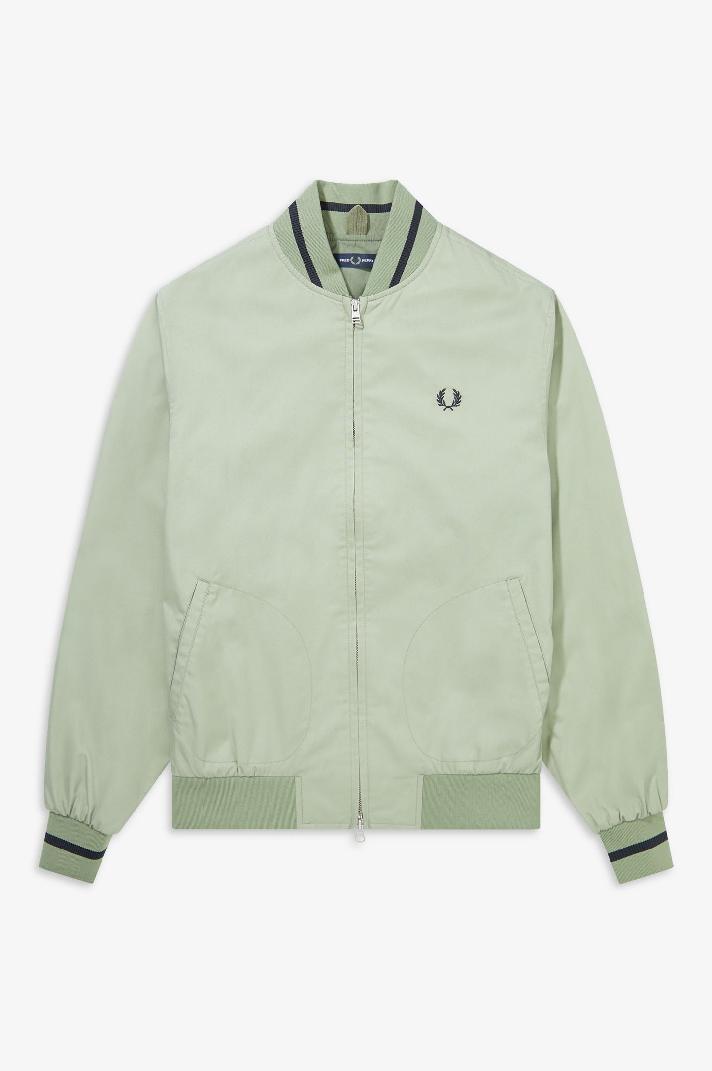 Tennis Bomber Jacket (light sage)