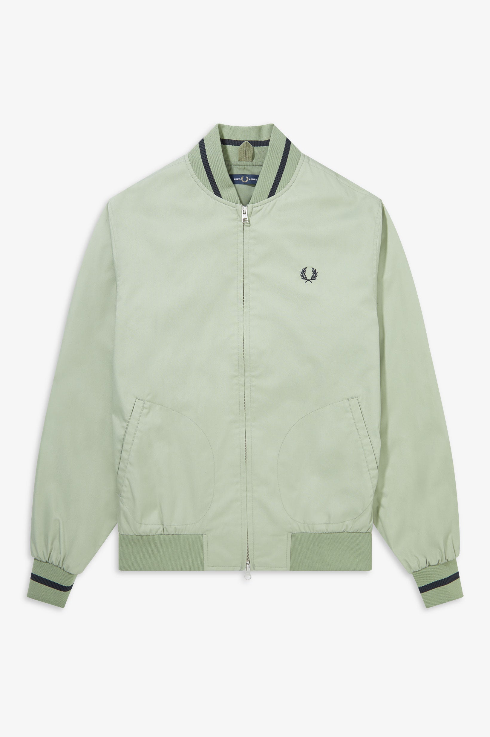 Tennis Bomber Jacket (light sage)