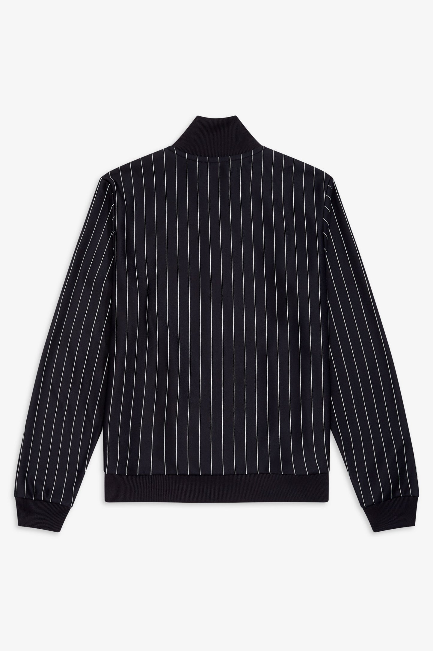 NAVY/WHITE PINSTRIPE TRACK JACKET