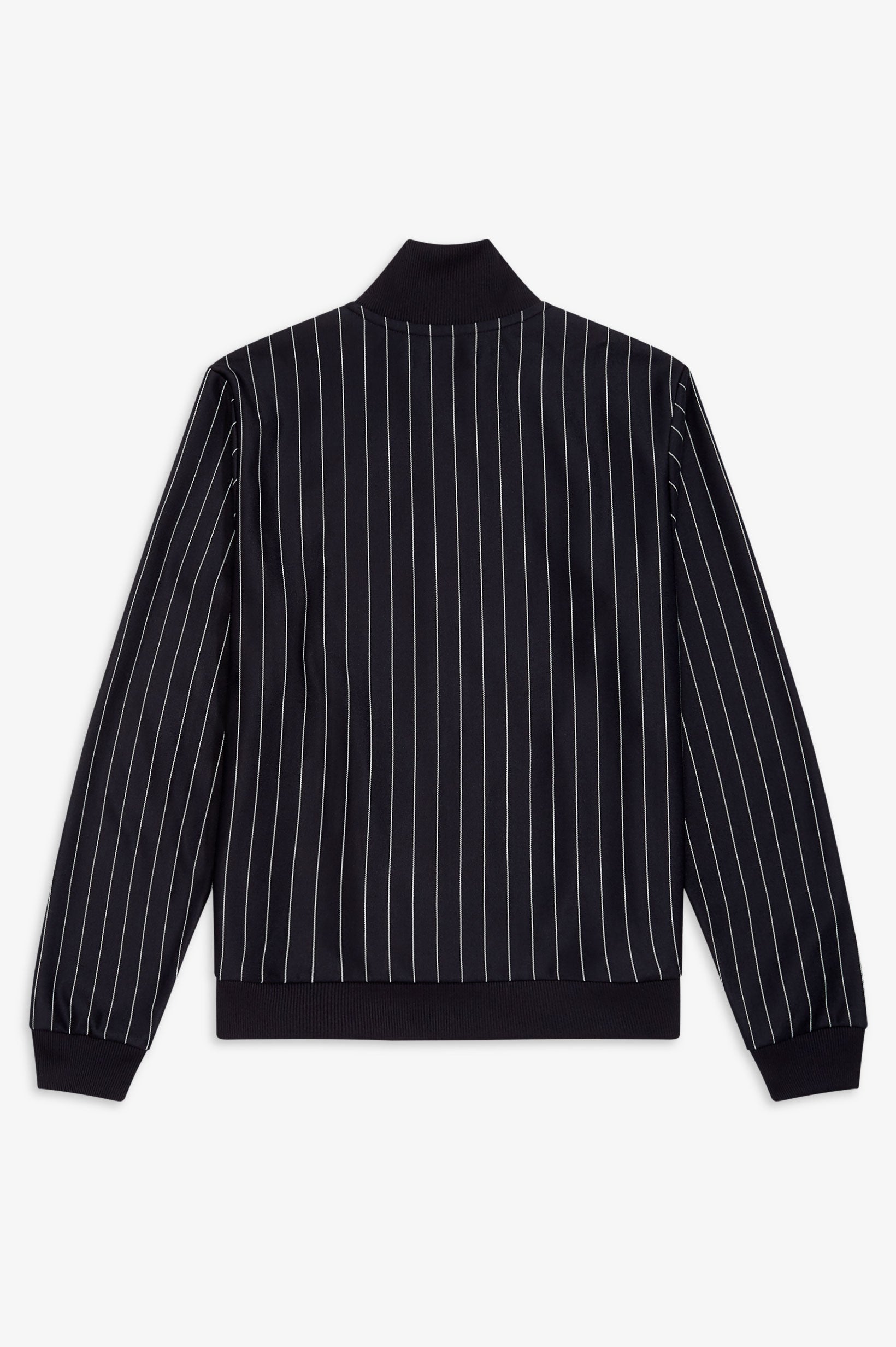 NAVY/WHITE PINSTRIPE TRACK JACKET