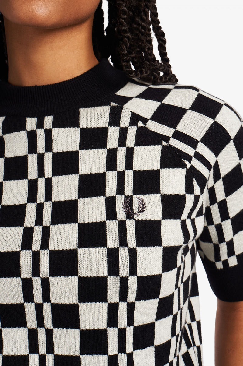 CHEQUERBOARD SHORT SLV JUMPER