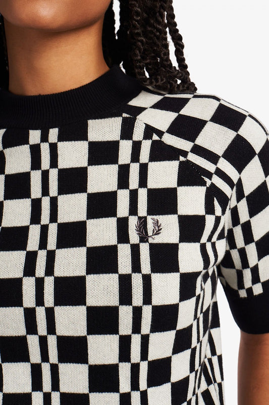 CHEQUERBOARD SHORT SLV JUMPER