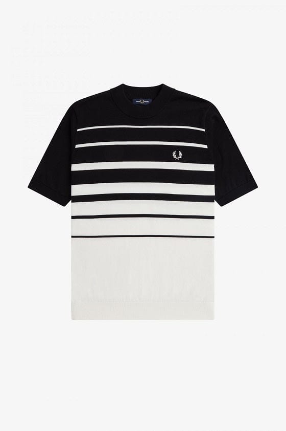 Striped Knitted T-Shirt