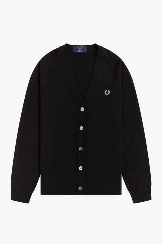 FRED PERRY Lambswool Cardigan