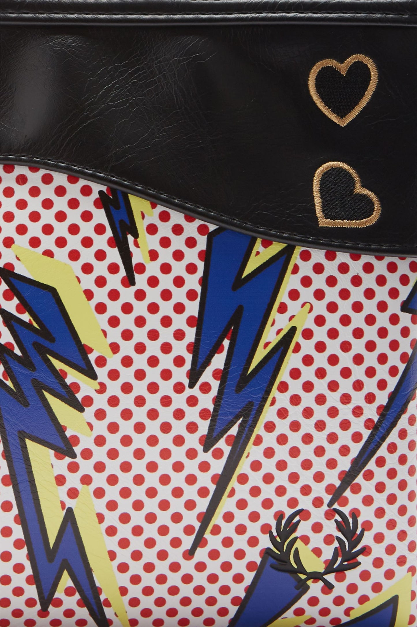 AMY WINEHOUSE Lightning Print Side Bag