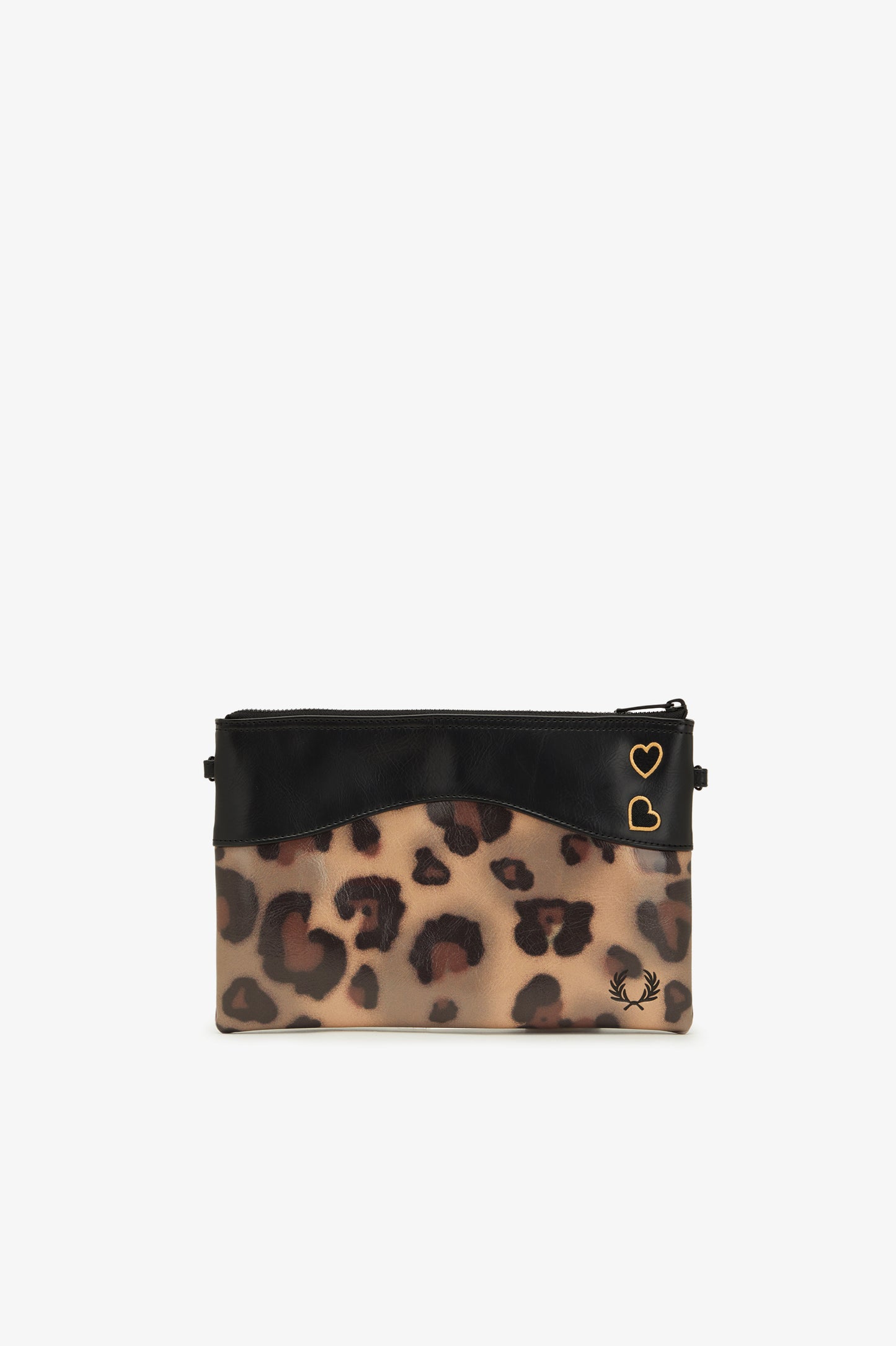 FRED PERRY X AMY WINEHOUSE LEOPARD PRINT SIDE BAG