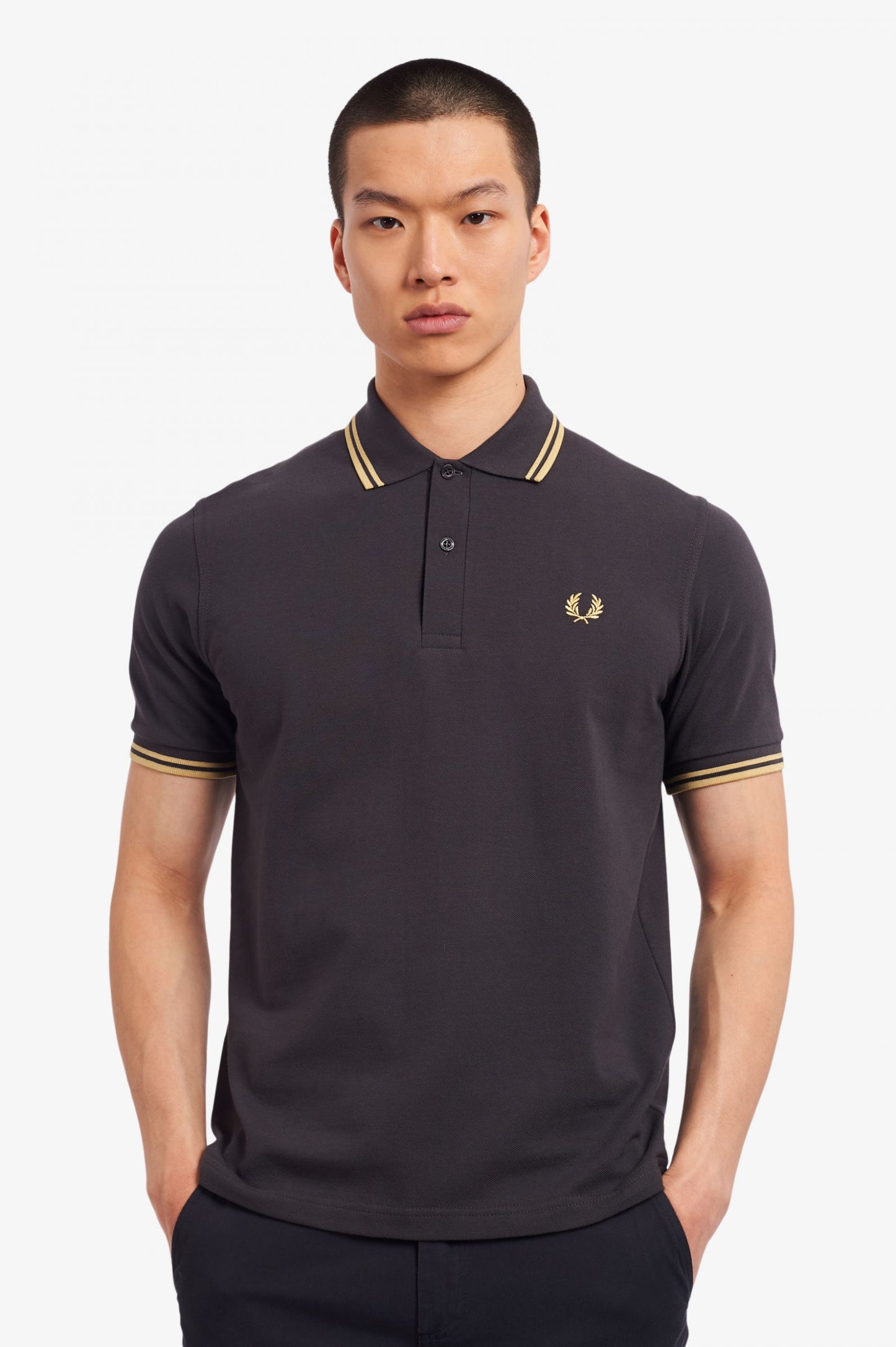 M12 TWIN TIPPED FRED PERRY SHIRT