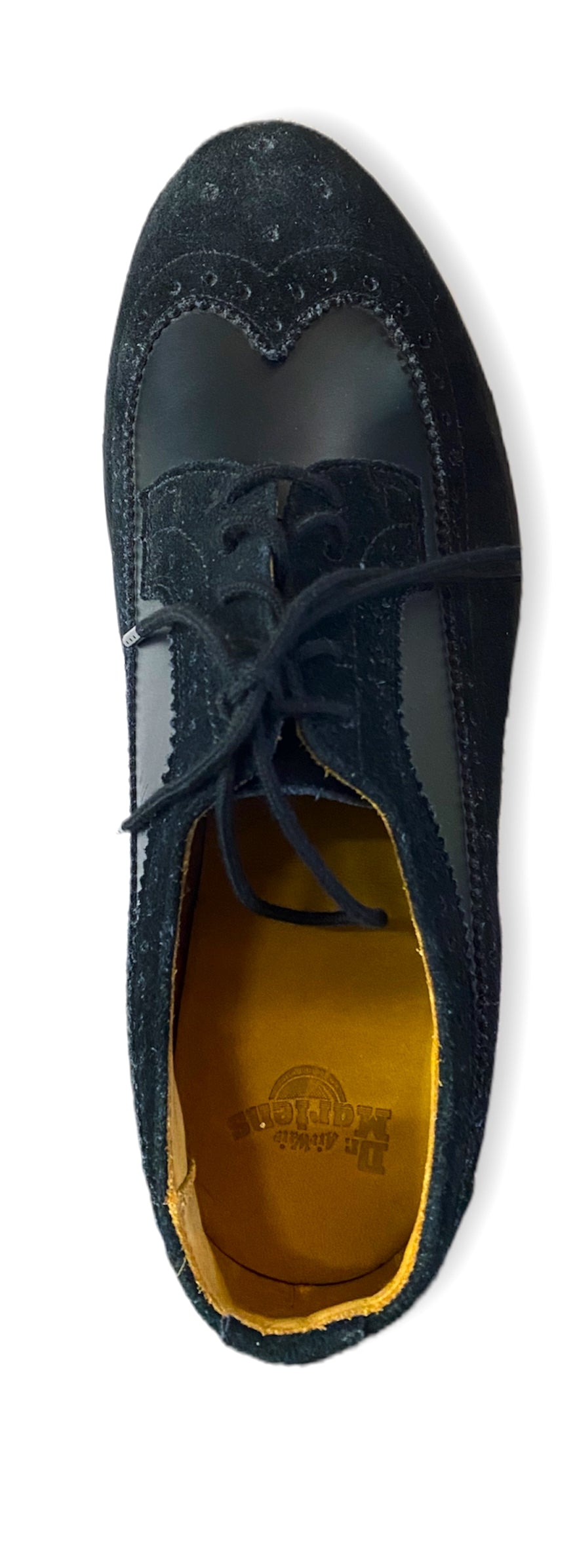 3989 BLACK HI SUEDE WP/WHITNEY RED SOLE OXFORD