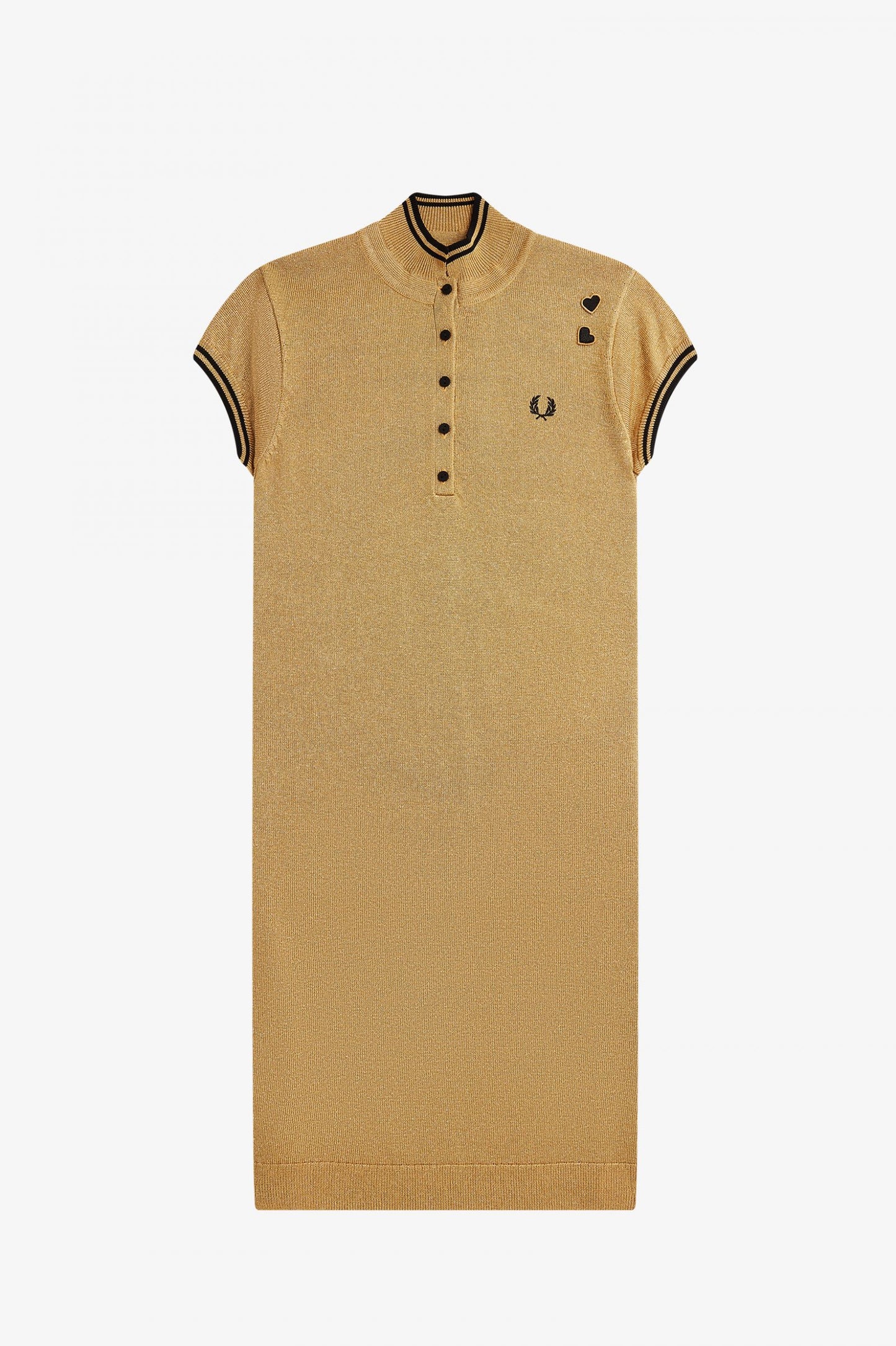 Amy Winehouse Metallic Knitted Dress