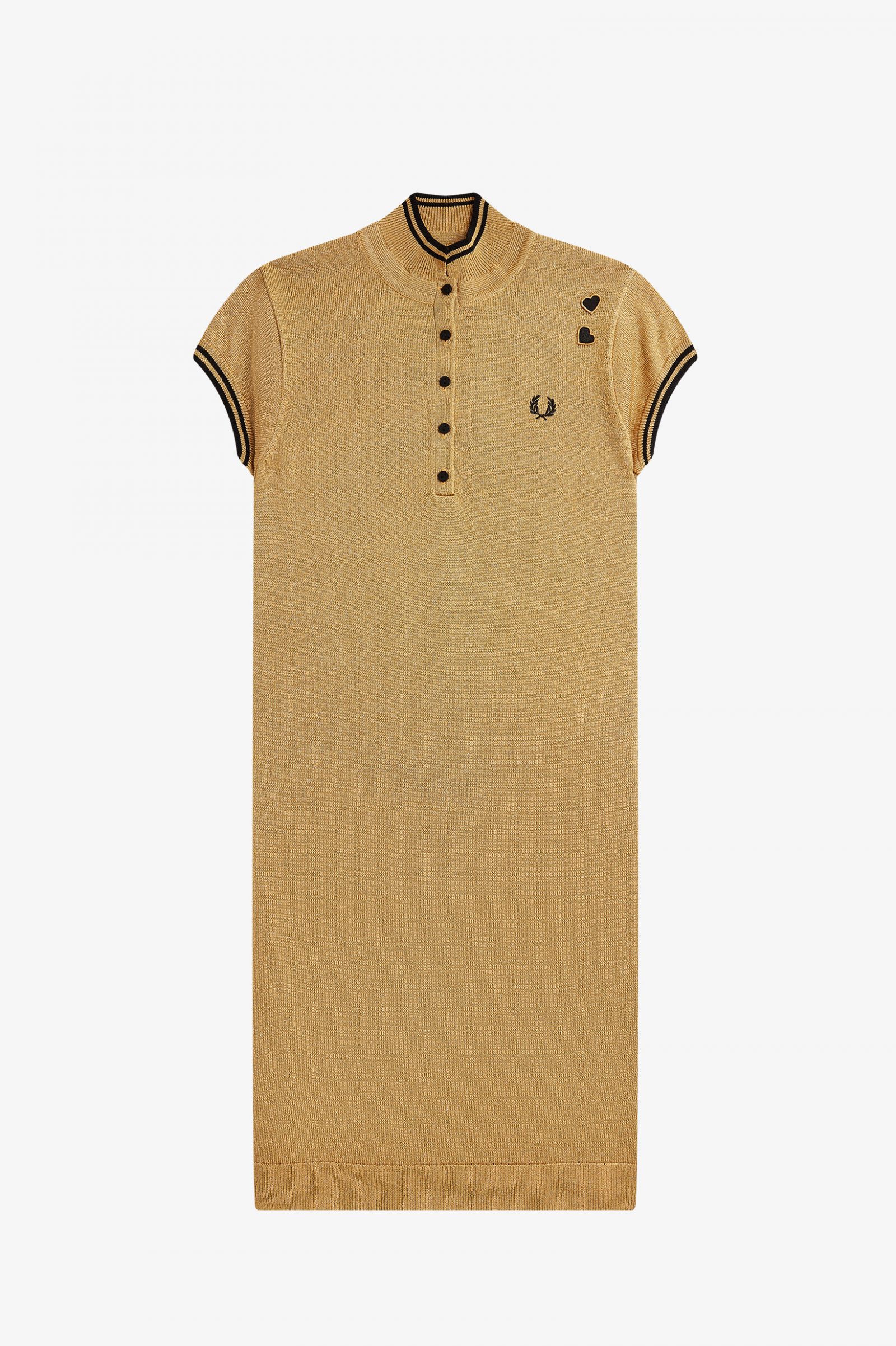 Amy Winehouse Metallic Knitted Dress