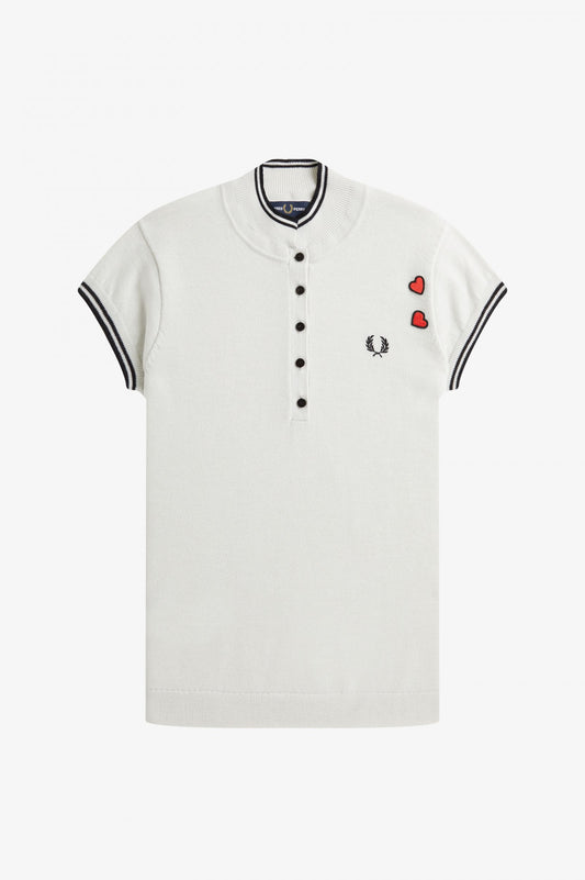 AMY WINEHOUSE Metallic Knitted Shirt