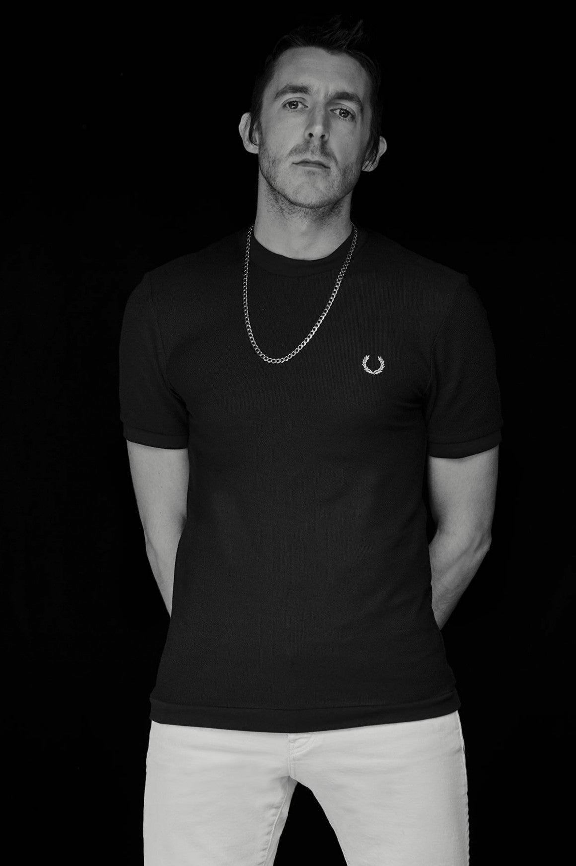 Miles Kane Textured Pique T-Shirt