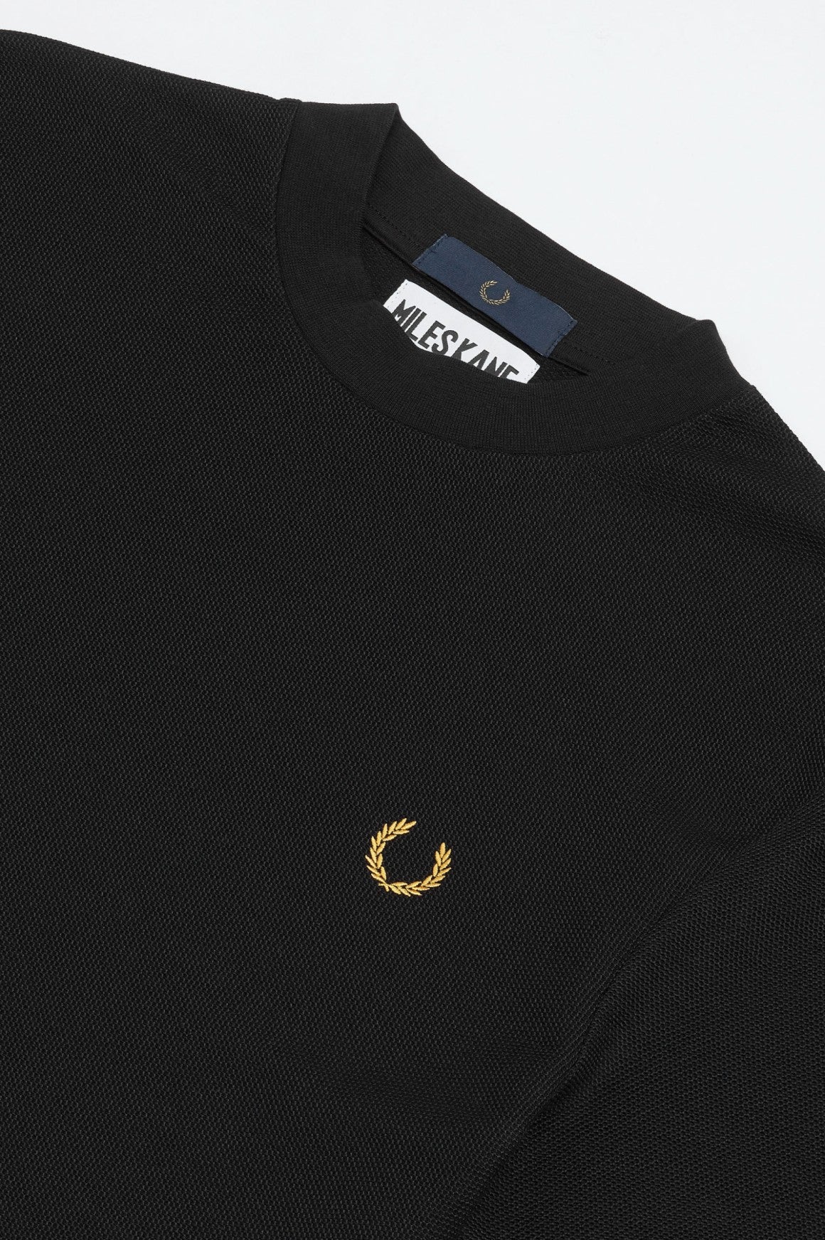 Miles Kane Textured Pique T-Shirt