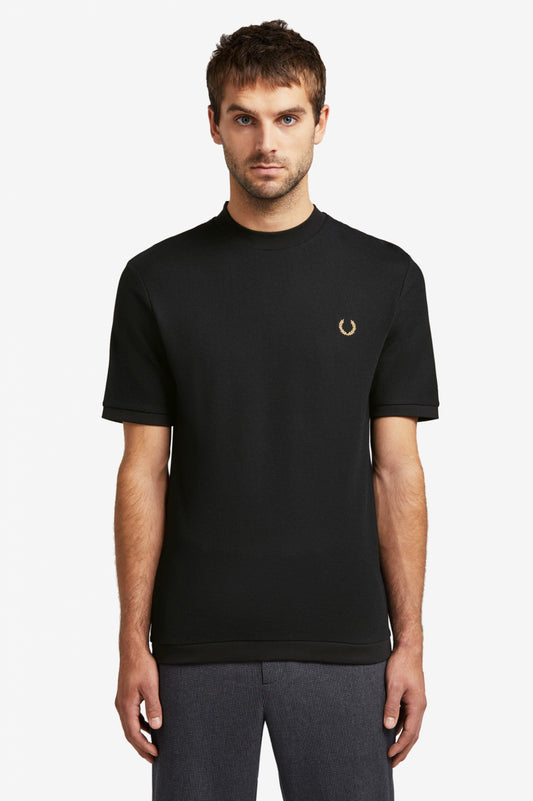 Miles Kane Textured Pique T-Shirt