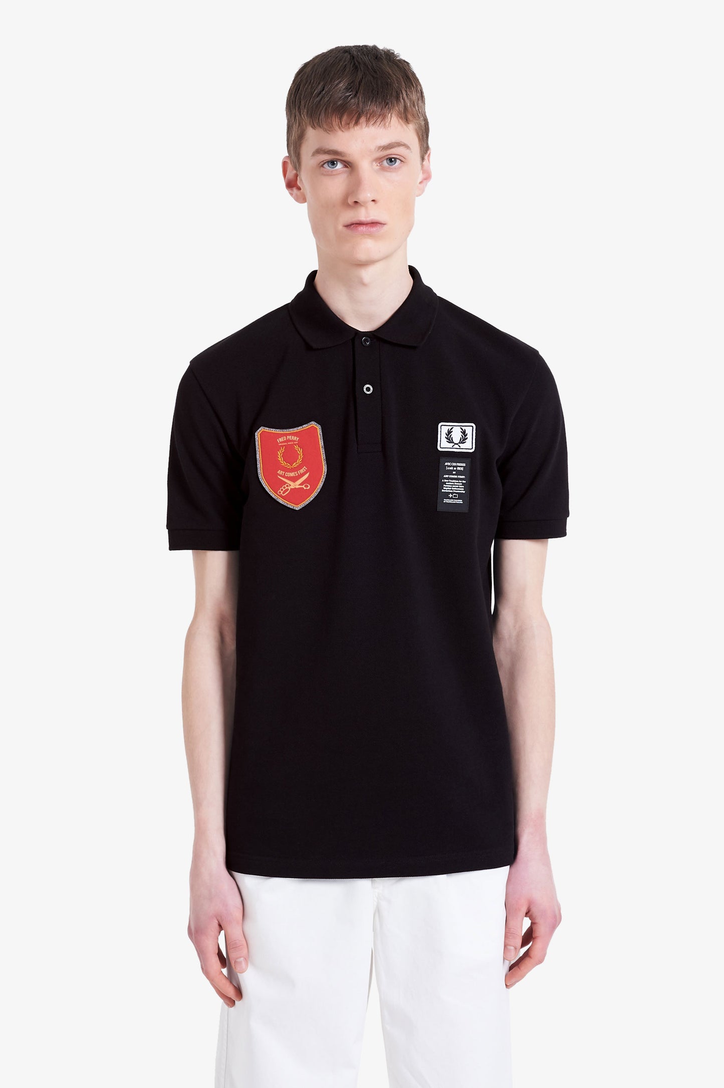 Shield Patch Polo Shirt