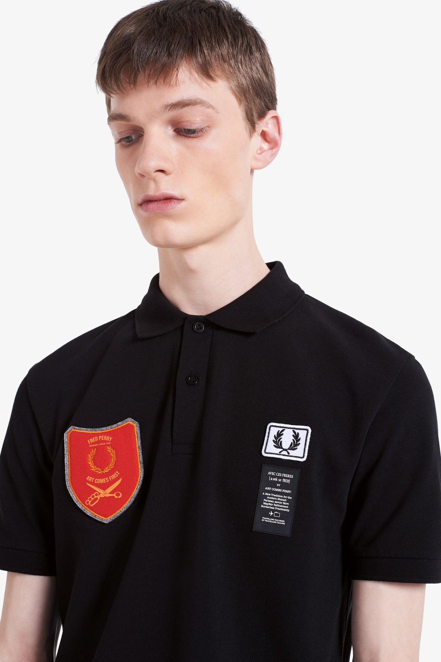 Shield Patch Polo Shirt
