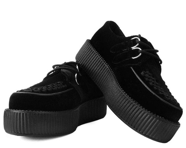 T.U.K Black Velvet Viva Mondo Creeper