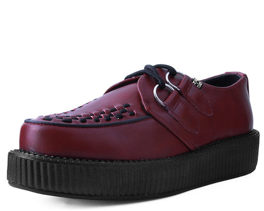 T.U.K CHERRY RED TUKSKIN VEGAN VIVA LOW CREEPER