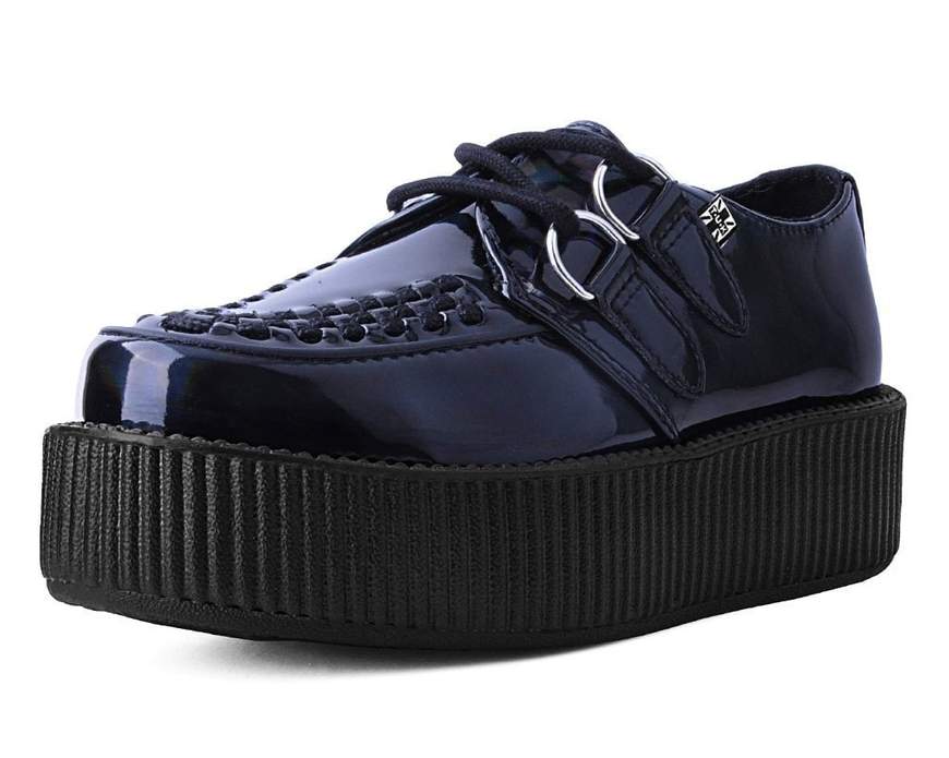 T.U.K BLACK RAINBOW HOLO VIVA MONDO CREEPER
