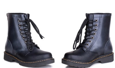 DRENCH MATT BLACK RUBBER BOOT