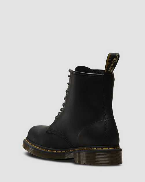 1460 DM BLACK SMOOTH HARDLIFE BOOT
