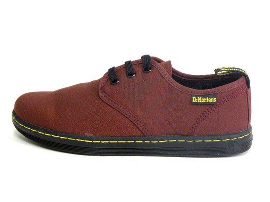 SOHO CHERRY RED CANVAS SHOE