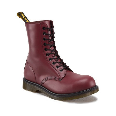 1919 CHERRY RED SMOOTH STEEL TOE BOOT