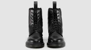 BRADY BLACK SMOOTH+FUR LINED BOOT