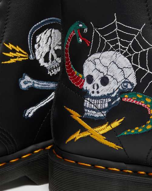 1460 SOUVENIR BLACK NAPPA BOOT