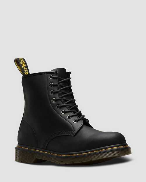 1460 DM BLACK SMOOTH HARDLIFE BOOT