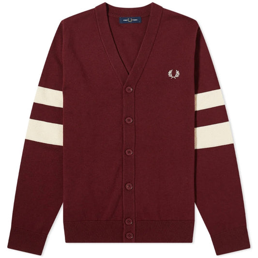 Tipped Sleeve Cardigan