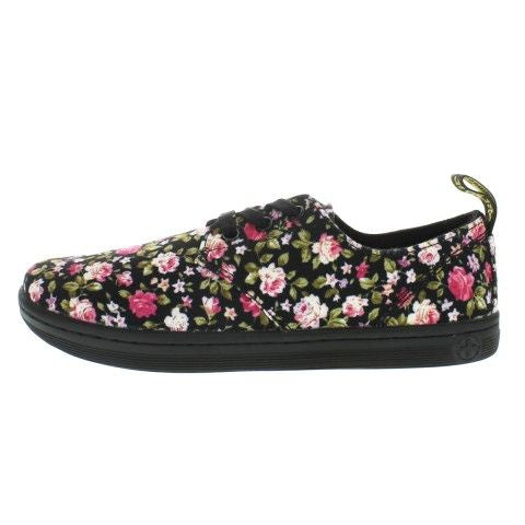 ALGATE BLACK+ROSE CANVAS SHOE