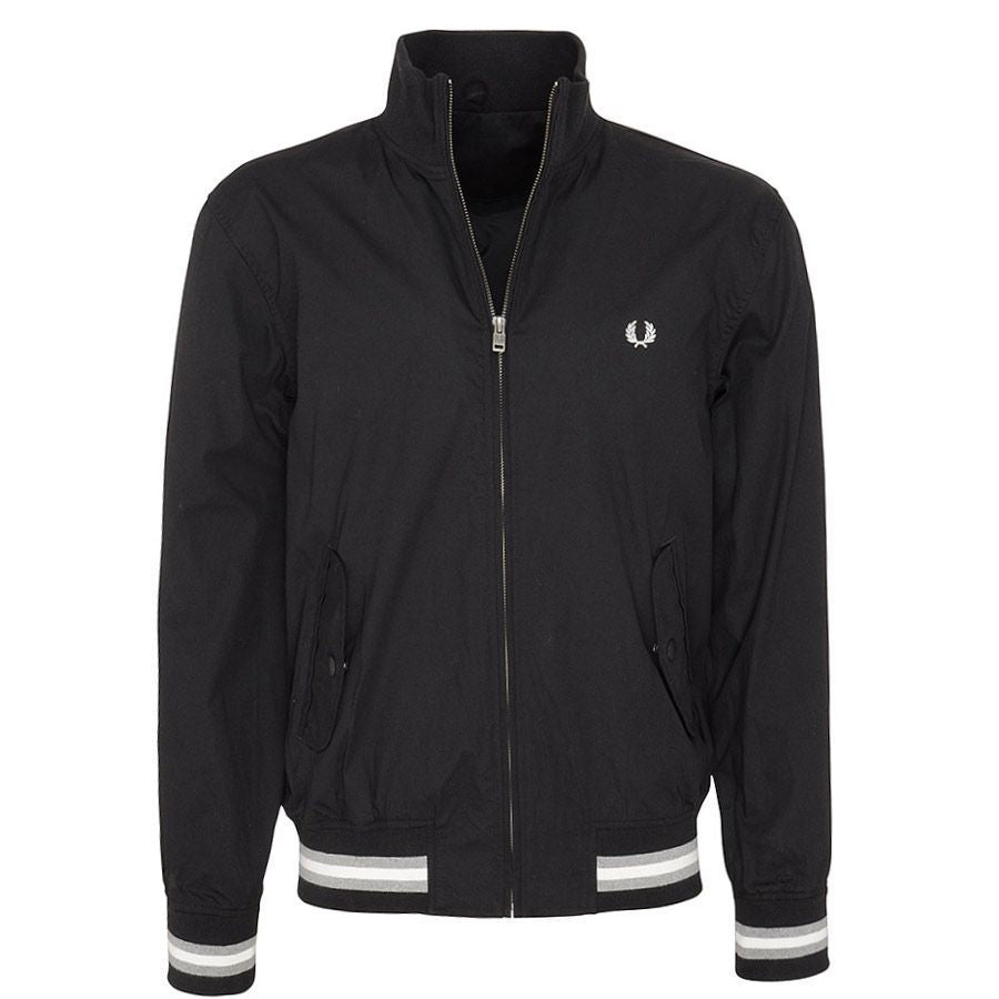 Coated Cotton Bomber Jacket