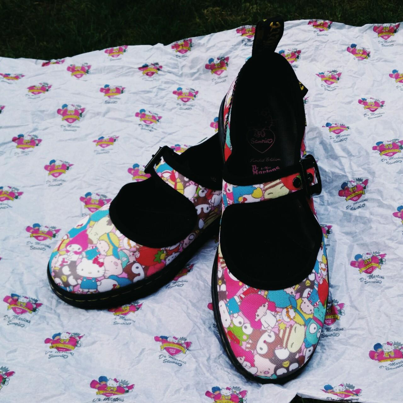 SANRIO CARNABY MULTI PRINT CANVAS MARY JANE