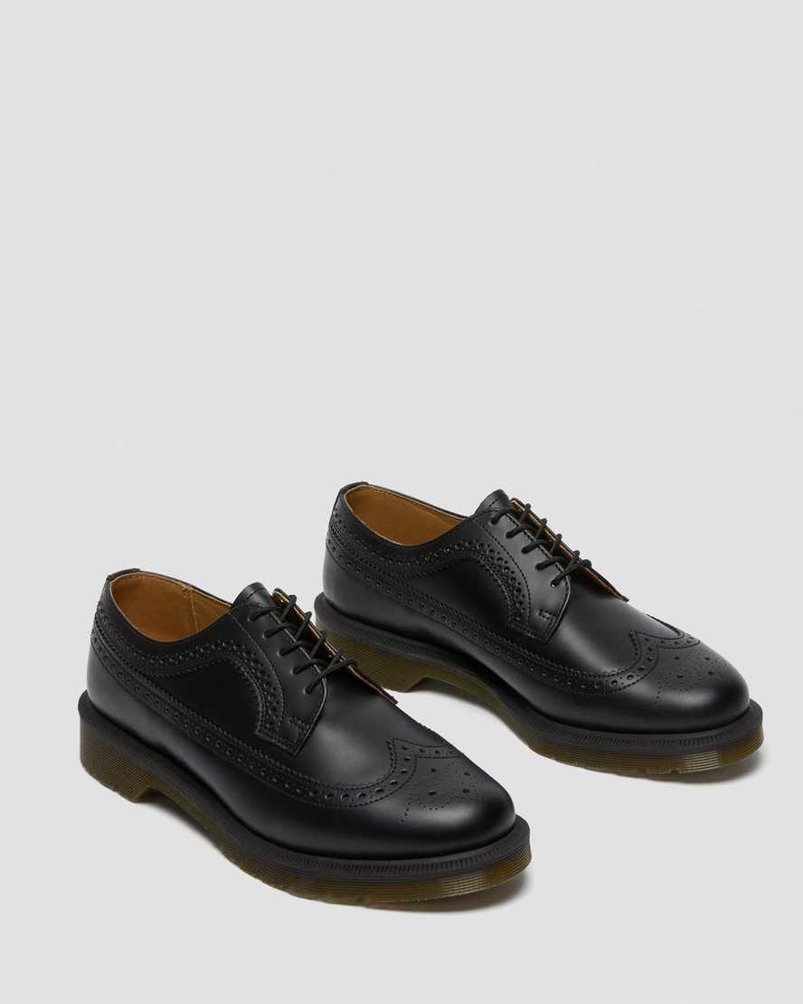 3989 BLACK SMOOTH OXFORD