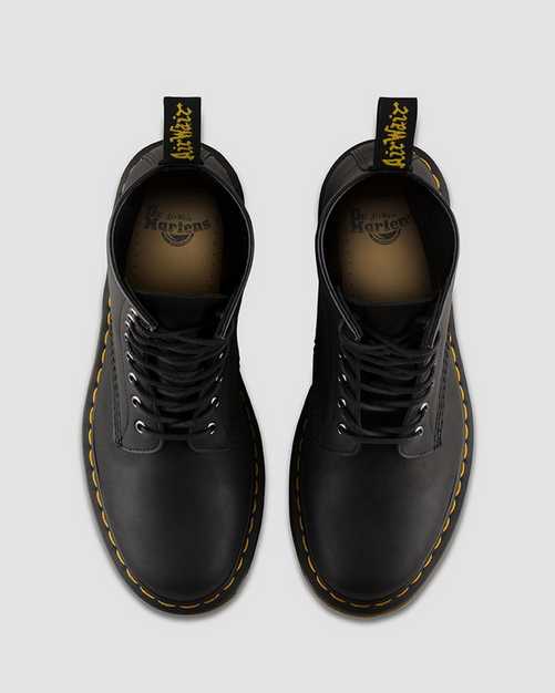 1460 DM BLACK SMOOTH HARDLIFE BOOT