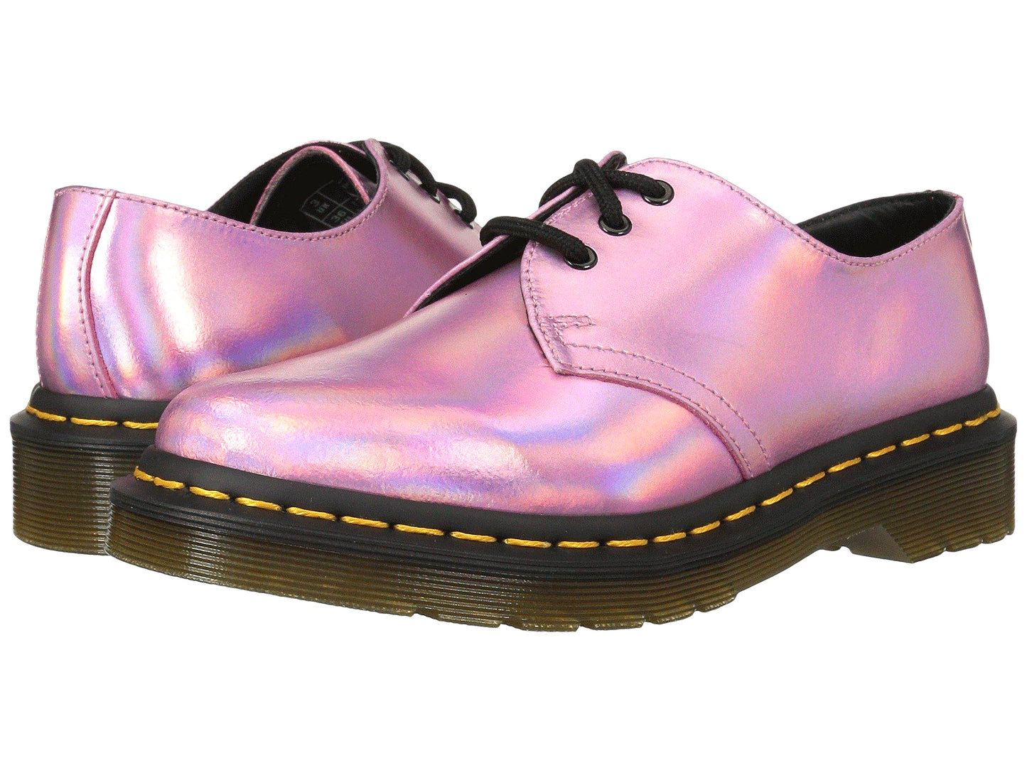 1461 IM MALLOW PINK REFLECTIVE METALLIC OXFORD